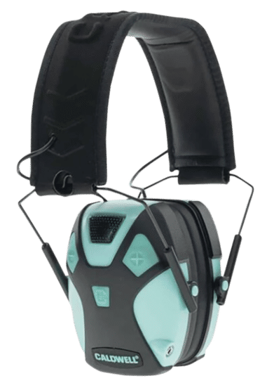 Caldwell E-Max Pro Series Earmuffs in Aqua